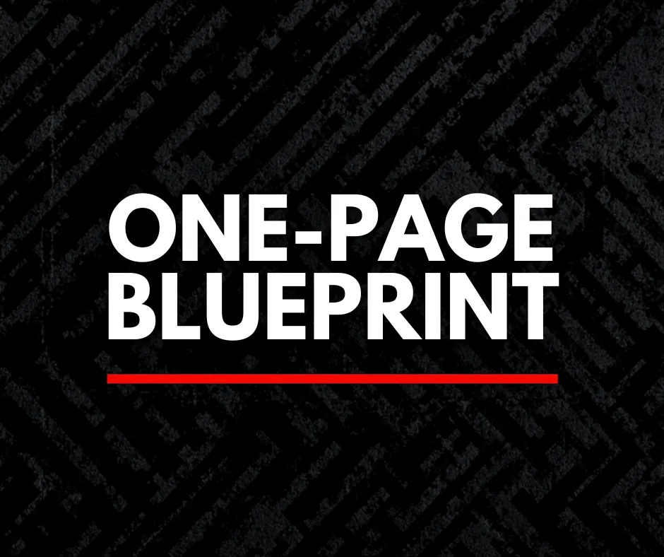 One-Page Business Blueprint