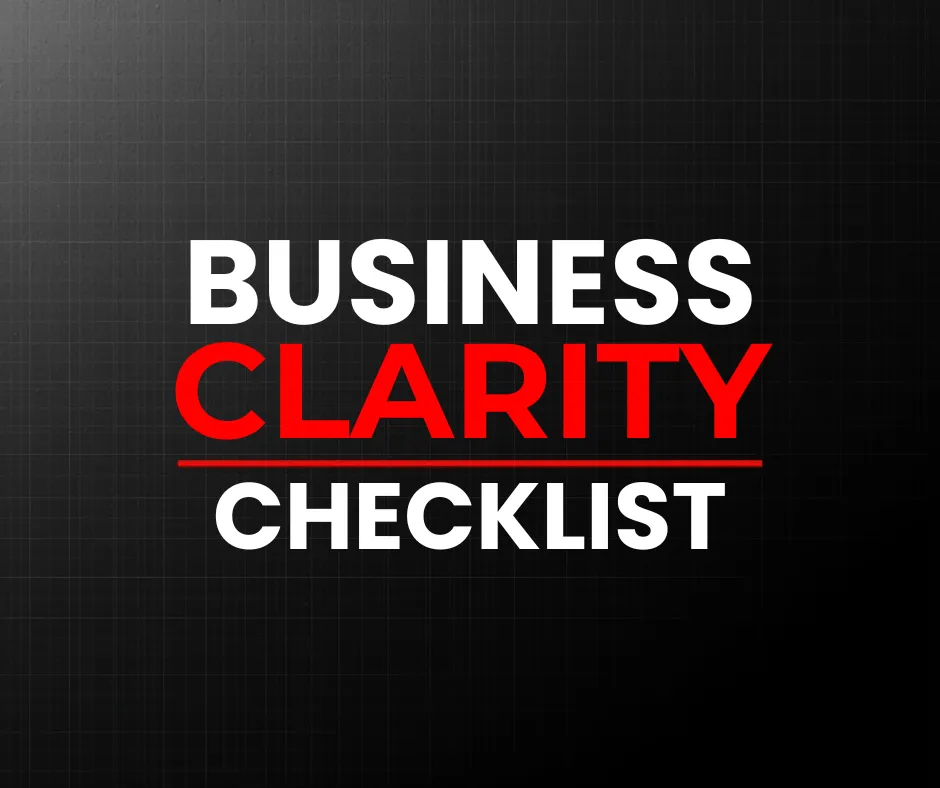 Business Clarity Checklist
