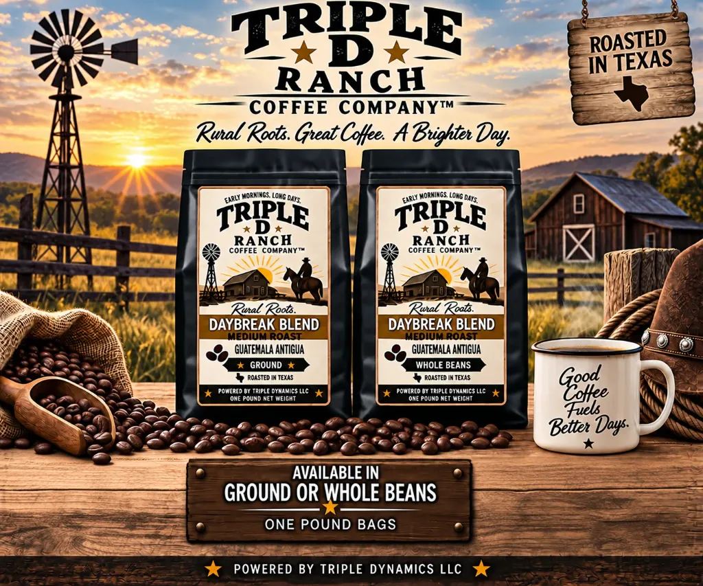 Triple D Ranch Daybreak Blend Whole Bean